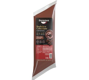 DOREMUS RECHEIO FORNEAVEL BISNAGA CHOCOLATE AO LEITE 1,01KG